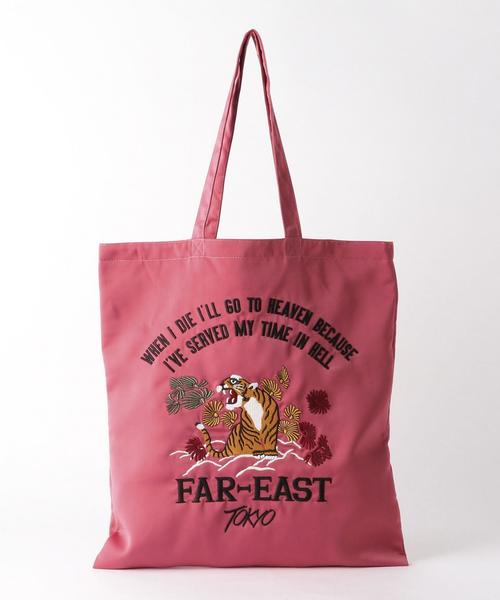 Another Edition(アナザーエディション)の「スーベニアトートバッグ/AEMFC スーベニア TOTE(トートバッグ・レディース・ブラック/ピンク/オリーブ・FREE)」の3枚目の写真