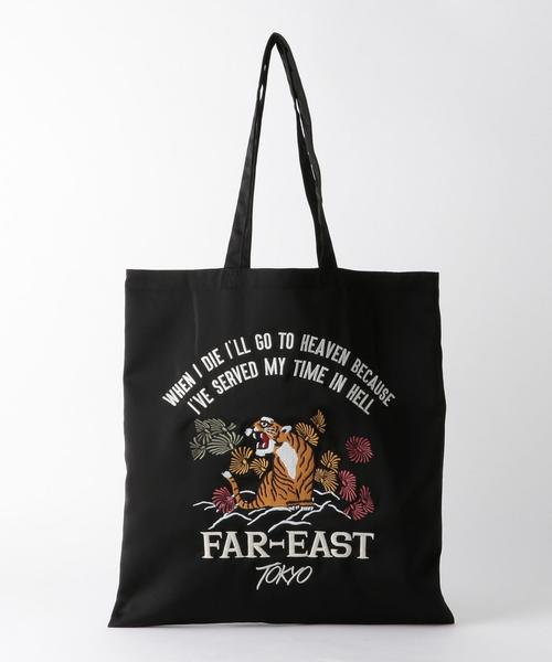 Another Edition(アナザーエディション)の「スーベニアトートバッグ/AEMFC スーベニア TOTE(トートバッグ・レディース・ブラック/ピンク/オリーブ・FREE)」の1枚目の写真