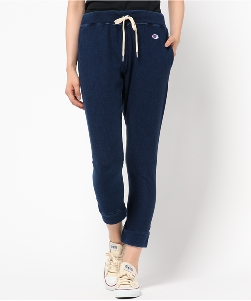 Champion(チャンピオン)の「チャンピオンRW SWEAT PANTS(その他パンツ・レディース・ネイビー/ブルー・MEDIUM)」の2枚目の写真