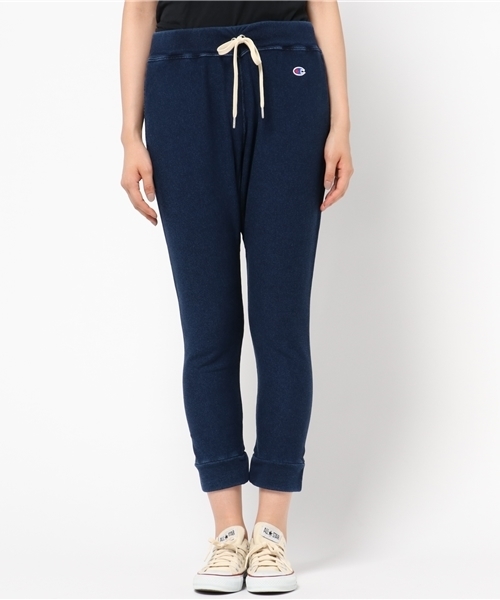 Champion(チャンピオン)の「チャンピオンRW SWEAT PANTS(その他パンツ・レディース・ネイビー/ブルー・MEDIUM)」の3枚目の写真