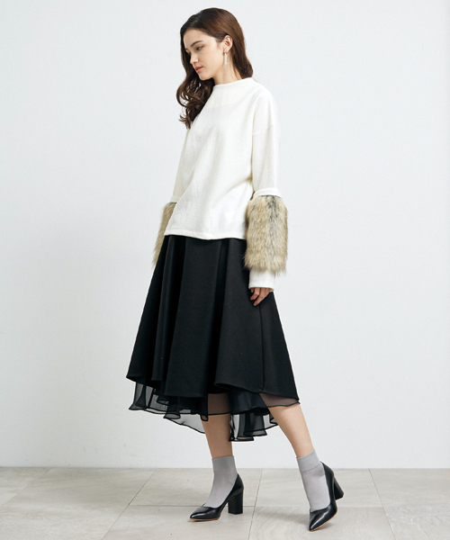 UNITED TOKYO（ユナイテッドトウキョウ）の「チャンキーヒールパンプス（パンプス・レディース・オレンジ/ブラック/グリーン・0/1/2）」の11枚目の写真