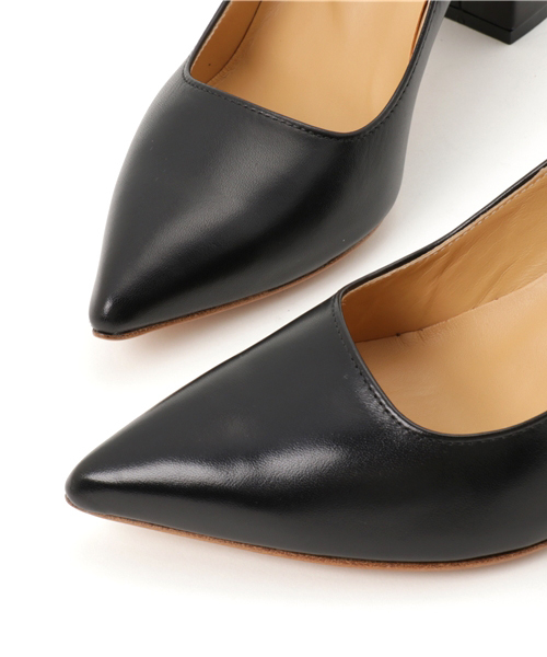 UNITED TOKYO（ユナイテッドトウキョウ）の「チャンキーヒールパンプス（パンプス・レディース・オレンジ/ブラック/グリーン・0/1/2）」の7枚目の写真