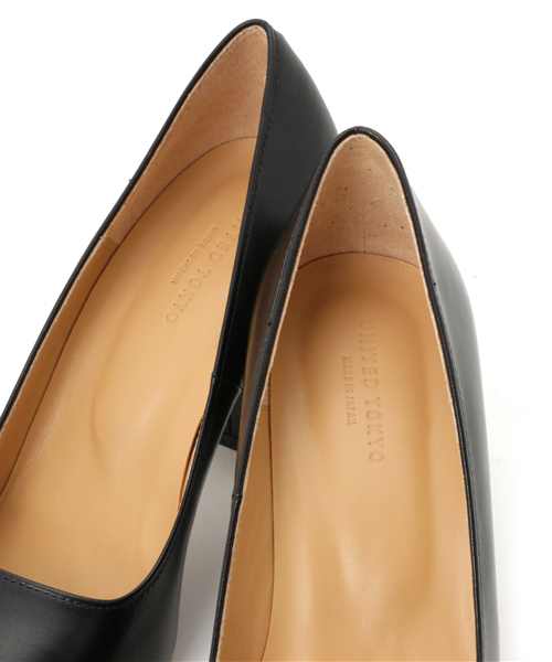 UNITED TOKYO（ユナイテッドトウキョウ）の「チャンキーヒールパンプス（パンプス・レディース・オレンジ/ブラック/グリーン・0/1/2）」の8枚目の写真