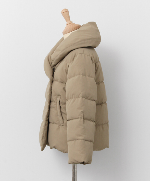 URBAN RESEARCH DOORS（アーバンリサーチドアーズ）の「DOORS　	中綿Wジャケット（ピーコート・キッズ・チャコールグレー/ベージュ・90/120/105/135）」の4枚目の写真