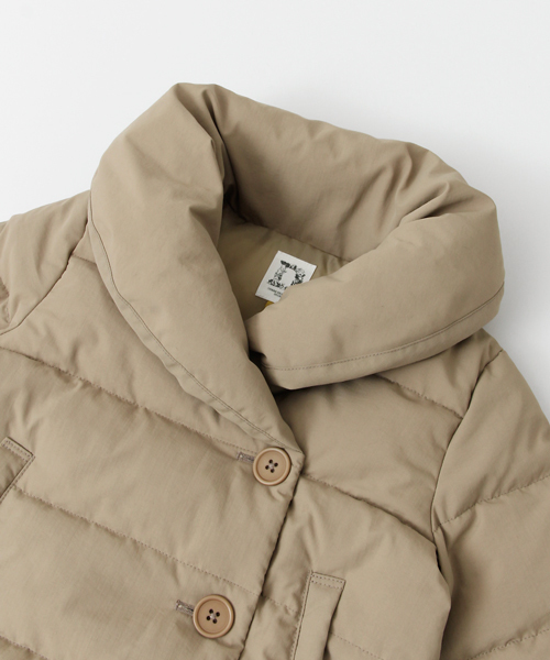 URBAN RESEARCH DOORS（アーバンリサーチドアーズ）の「DOORS　	中綿Wジャケット（ピーコート・キッズ・チャコールグレー/ベージュ・90/120/105/135）」の16枚目の写真