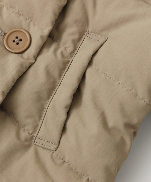 URBAN RESEARCH DOORS（アーバンリサーチドアーズ）の「DOORS　	中綿Wジャケット（ピーコート・キッズ・チャコールグレー/ベージュ・90/120/105/135）」の21枚目の写真