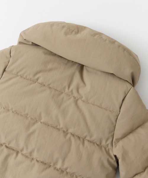 URBAN RESEARCH DOORS（アーバンリサーチドアーズ）の「DOORS　	中綿Wジャケット（ピーコート・キッズ・チャコールグレー/ベージュ・90/120/105/135）」の13枚目の写真