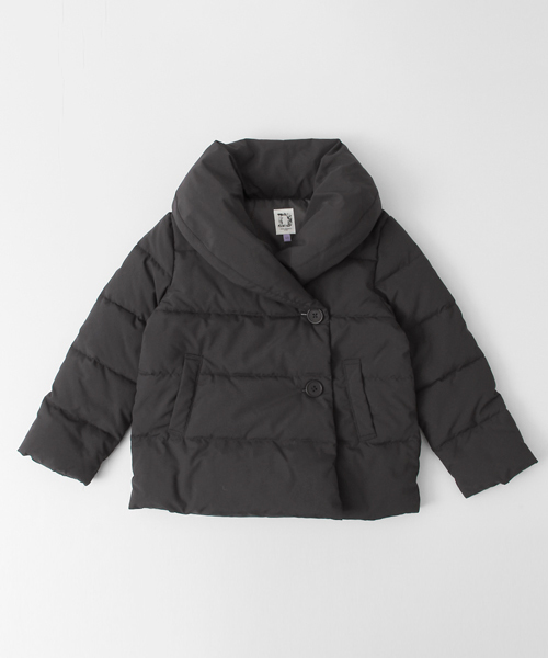 URBAN RESEARCH DOORS（アーバンリサーチドアーズ）の「DOORS　	中綿Wジャケット（ピーコート・キッズ・チャコールグレー/ベージュ・90/120/105/135）」の14枚目の写真