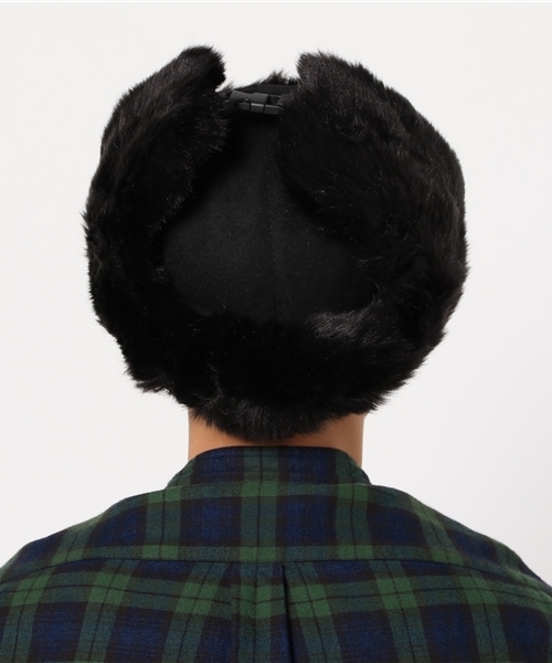 WEGO（ウィゴー）の「WEGO/フライトキャップ（キャップ・メンズ・グレー/ブラック・FREE）」の5枚目の写真