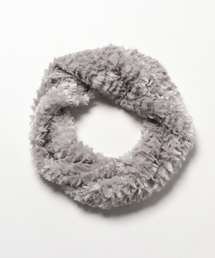 VENCEEXCHANGE | モコモコフェイクファーネジリスヌード            (ストール/ショール)