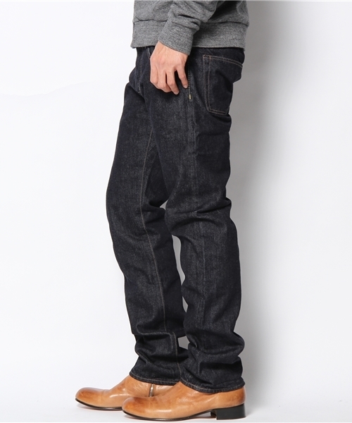 HYSTERIC GLAMOUR（ヒステリックグラマー）の「RAW デニムストレートPT_（デニムパンツ・メンズ・インディゴブルー・28inch/30inch/32inch/34inch）」の2枚目の写真