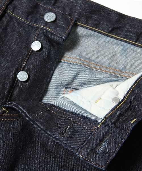 HYSTERIC GLAMOUR（ヒステリックグラマー）の「RAW デニムストレートPT_（デニムパンツ・メンズ・インディゴブルー・28inch/30inch/32inch/34inch）」の9枚目の写真