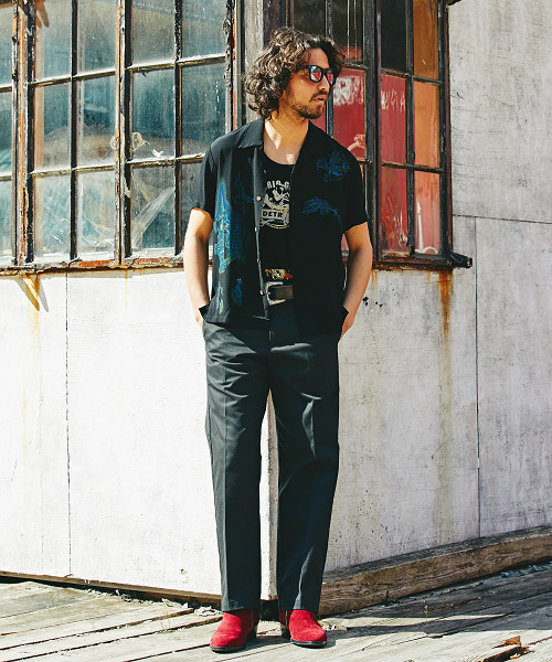 HYSTERIC GLAMOUR（ヒステリックグラマー）の「ミリタリーパンツ（カーゴパンツ・メンズ・ベージュ/ブラック・SMALL/MEDIUM/LARGE）」の8枚目の写真