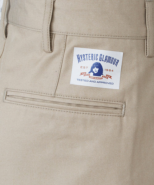 HYSTERIC GLAMOUR（ヒステリックグラマー）の「ミリタリーパンツ（カーゴパンツ・メンズ・ベージュ/ブラック・SMALL/MEDIUM/LARGE）」の3枚目の写真