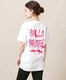 blAnks | ＜BLANKS＞プリントビッグTシャツ(Tシャツ/カットソー)