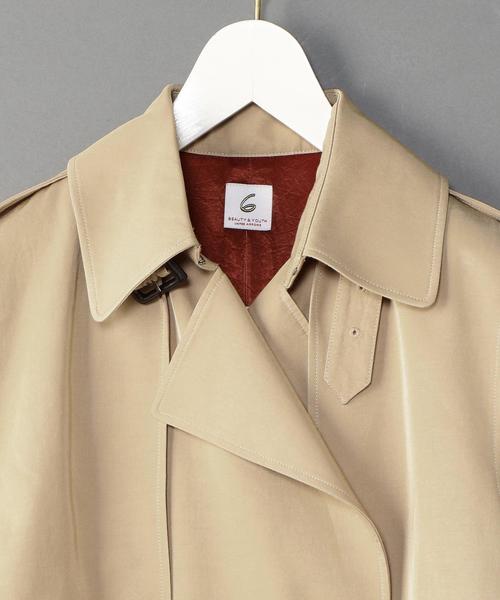 ROKU ロク BEAUTY&YOUTH ビッグトレンチコート 6（ロク）の「＜6(ROKU)＞BIG TRENCH COAT/コート（トレンチ