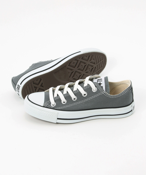 CONVERSE(コンバース)の「CONVERSE コンバース オール スター オックス / ALL STAR OX(CHARCOAL) 32166751(スニーカー・レディース・チャコールグレー・22.0cm/22.5㎝/23.0cm/23.5cm/24.0cm/24.5cm/25.0cm/25.5cm/26.0cm/27.0cm/27.5cm/28.0cm/26.5cm/29.0cm)」の2枚目の写真