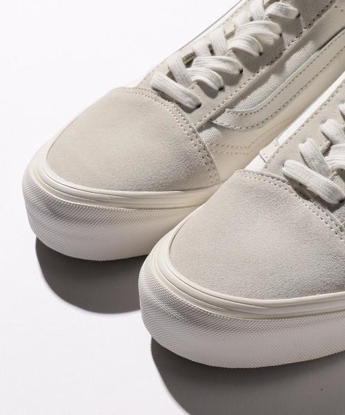 VANS（バンズ）の「＜VANS＞ OG OLD SKOOL LX/オールドスクール（スニーカー・メンズ・ホワイト・10/9/8/8h/7h）」の5枚目の写真