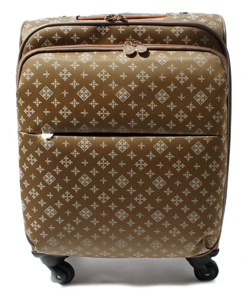 russet ラシット　ブラックナイロンキャリーケース russet（ラシット）の「【russet】ナイロントロリー【travel】（スーツ