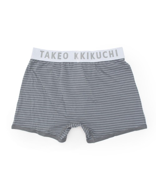 TAKEO KIKUCHI（タケオキクチ）の「ボーダーストレッチボクサーパンツ（ボクサーパンツ・メンズ・レッド/ブルー/グレー/ブラック/イエロー・02/03）」の6枚目の写真