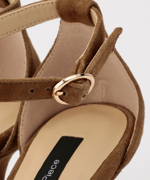 La Piece（ラピエス）の「LaPiece アンクルストラップサンダル（サンダル・レディース・ブラウン/ブラック/パープル・S/L/M）」の14枚目の写真