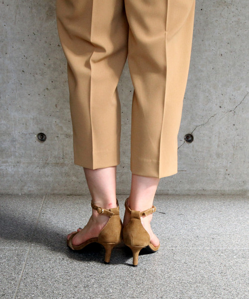 La Piece（ラピエス）の「LaPiece アンクルストラップサンダル（サンダル・レディース・ブラウン/ブラック/パープル・S/L/M）」の4枚目の写真