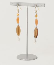 【tschuss(チュース)】harmonie orangee (オレンジハーモニー) ピアス