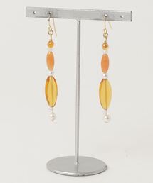 【tschuss(チュース)】harmonie orangee (オレンジハーモニー) ピアス