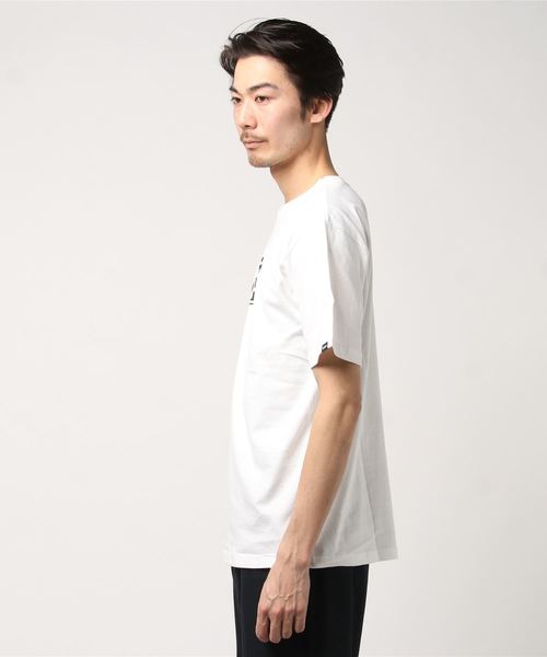 VANS（バンズ）の「VANS/ヴァンズ OTW Logo S/S T-shirts（Tシャツ/カットソー・メンズ・ホワイト系その他2/ピンク系その他/ブラック系その他/ホワイト系その他/ライトブルー・S/M/L）」の7枚目の写真