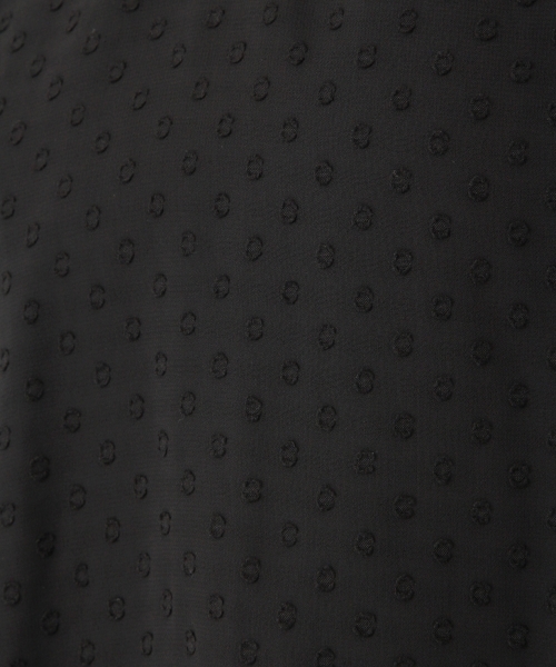 niko and...（ニコアンド）の「ドットドビー2WAYブラウス（シャツ/ブラウス・レディース・ブラック/ネイビー/オフホワイト/グリーン・LARGE/MEDIUM）」の18枚目の写真