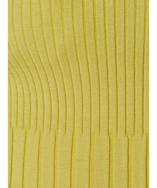 MURUA（ムルーア）の「フロントRIB切替ニット（ニット/セーター・レディース・ライム/ホワイト/ブラック/その他1・FREE）」の15枚目の写真