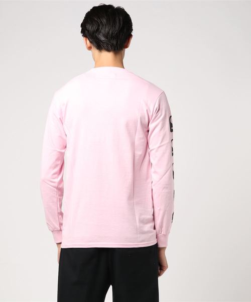rehacer(レアセル)の「MARK GONZALES : MG17W-LT01 Long Sleeve Tee(Tシャツ/カットソー・メンズ・ブラック/ホワイト/ピンク・SMALL/MEDIUM)」の5枚目の写真