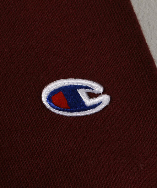 Champion(チャンピオン)の「Champion ( チャンピオン ) クルーネックロゴスウェット(スウェット・レディース・ナチュラル/ネイビー/ワインレッド・MEDIUM/SMALL)」の10枚目の写真