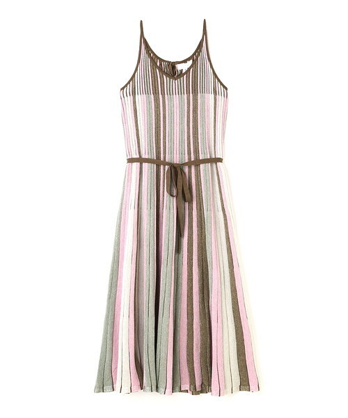 JILL STUART（ジルスチュアート）の「エモネニットキャミドレス（ワンピース・レディース・マルチ/ブルー・2）」の10枚目の写真