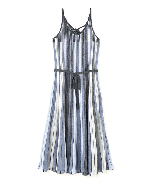 JILL STUART（ジルスチュアート）の「エモネニットキャミドレス（ワンピース・レディース・マルチ/ブルー・2）」の11枚目の写真