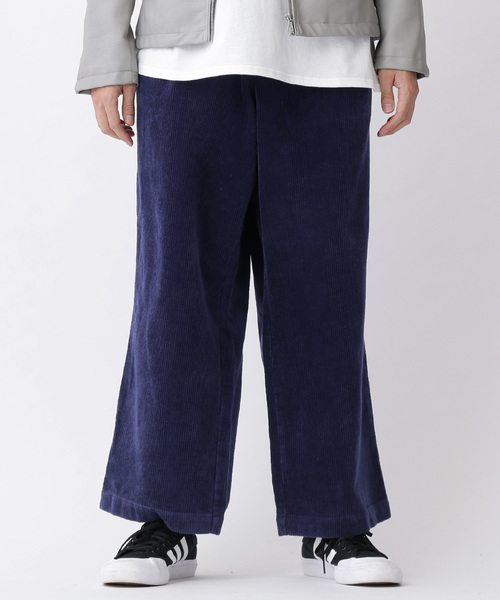 MONO-MART（モノマート）の「タックコーデュロイワイドパンツ 太畝コーデュロイパンツ（その他パンツ・メンズ・ブラック/ネイビー/ブラウン・M/L）」の9枚目の写真