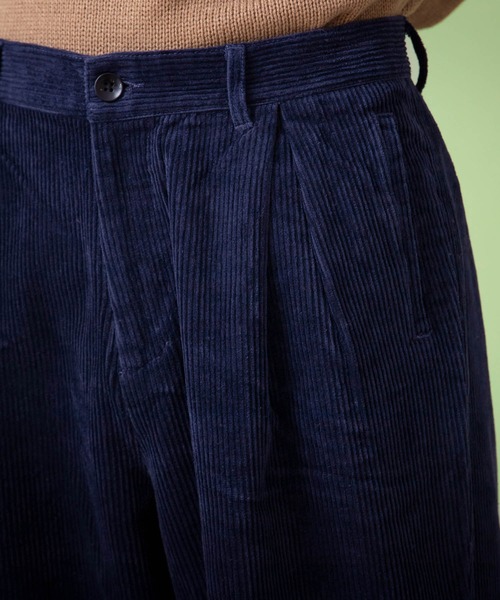 MONO-MART（モノマート）の「タックコーデュロイワイドパンツ 太畝コーデュロイパンツ（その他パンツ・メンズ・ブラック/ネイビー/ブラウン・M/L）」の17枚目の写真