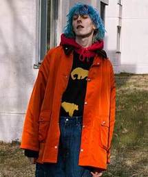 Name. ネーム ナイロン ツイル フィールド コート ジャケット イエロー Name.（ネーム）の「【Name.】NYLON TWILL FIELD COAT（テーラード