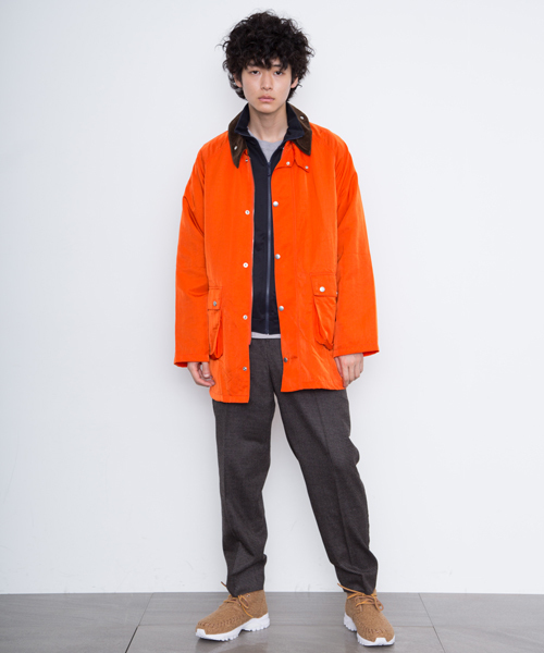 Name. ネーム ナイロン ツイル フィールド コート ジャケット イエロー Name.（ネーム）の「【Name.】NYLON TWILL FIELD COAT（テーラード