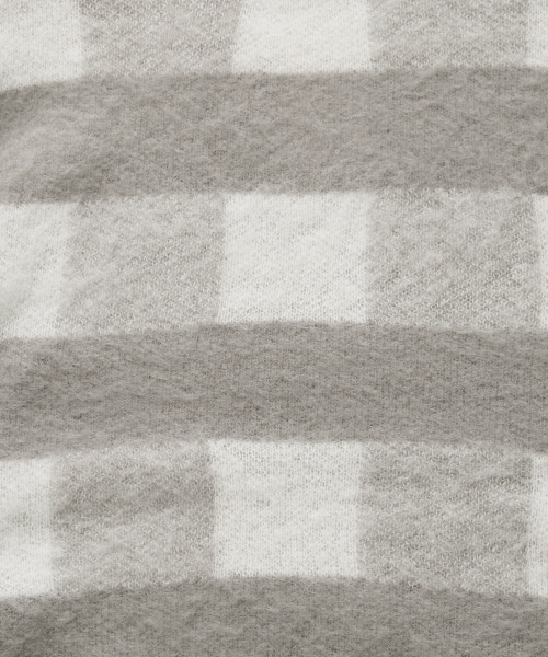 LOWRYS FARM（ローリーズファーム）の「７Ｇチェックチュニックプルオーバー　809295（ニット/セーター・レディース・ブラウン/グレー/イエロー/パープル・FREE）」の12枚目の写真