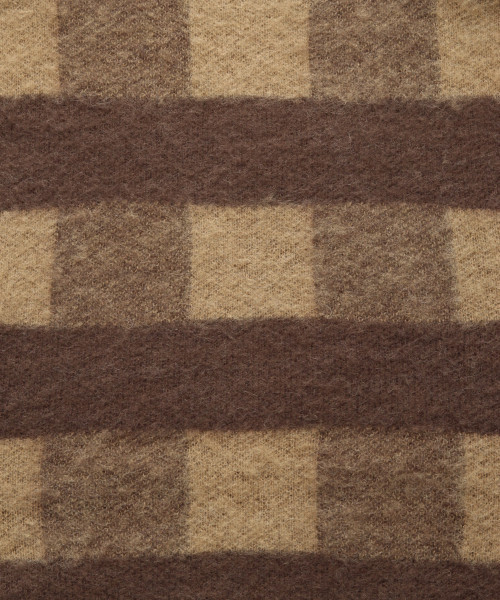 LOWRYS FARM（ローリーズファーム）の「７Ｇチェックチュニックプルオーバー　809295（ニット/セーター・レディース・ブラウン/グレー/イエロー/パープル・FREE）」の18枚目の写真