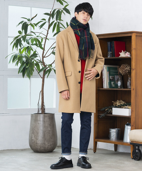 WEGO（ウィゴー）の「WEGO/チェックストール（ストール/ショール・レディース・ライトグレー/ネイビー/ブラウン/レッド/オフホワイト/ピンク/イエロー/グリーン/ダークグレー/ブルー系その他/キャメル/ライトピンク/ワイン/ブルー/ライトブラウン/その他1・FREE）」の20枚目の写真