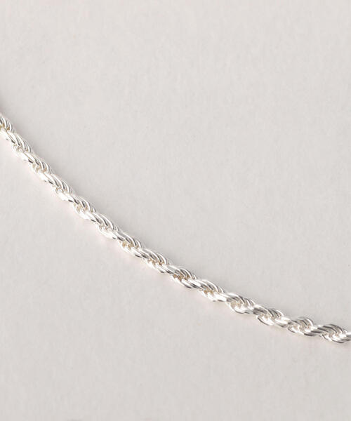 BEAUTY&YOUTH UNITED ARROWS（ビューティーアンドユースユナイテッドアローズ）の「＜BAITS＞ツイストスマートネックレス/SILVER 925 о（ネックレス・レディース・シルバー・FREE）」の3枚目の写真