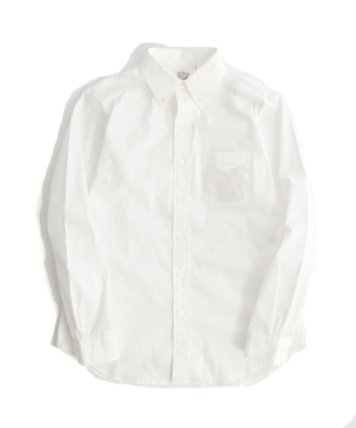 orSlow（オアスロウ）の「orSlow/オアスロウ MEN'S BUTTON DOWN SHIRTS（シャツ/ブラウス・メンズ・ホワイト/インディゴブルー・2/4/3）」の10枚目の写真
