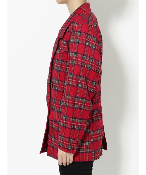 jouetie（ジュエティ）の「ダブルブレストジャケット（テーラードジャケット・レディース・レッド/オレンジ/グリーン・MEDIUM）」の18枚目の写真