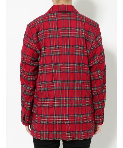 jouetie（ジュエティ）の「ダブルブレストジャケット（テーラードジャケット・レディース・レッド/オレンジ/グリーン・MEDIUM）」の17枚目の写真