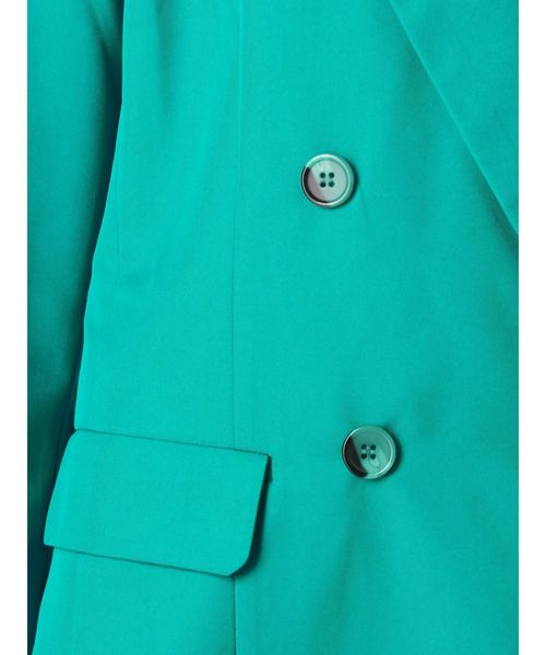 jouetie（ジュエティ）の「ダブルブレストジャケット（テーラードジャケット・レディース・レッド/オレンジ/グリーン・MEDIUM）」の11枚目の写真