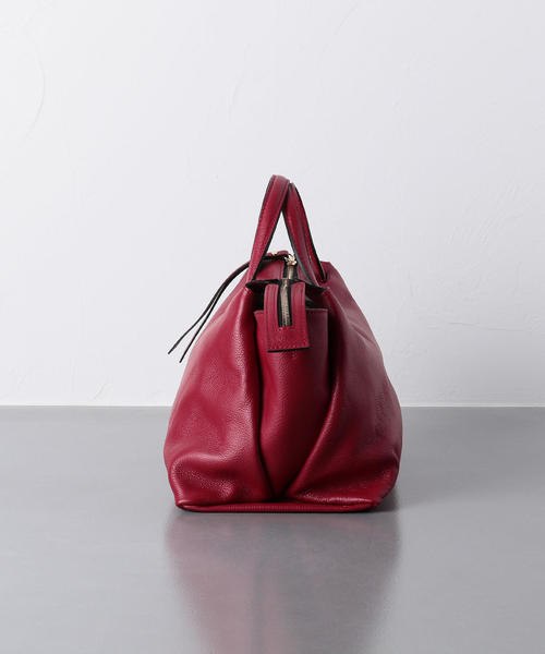 GIANNI CHIARINI(ジャンニ キアリーニ)の「<GIANNI CHIARINI(ジャンニ キアリーニ) >ORIGAMI バッグM▲(ショルダーバッグ・レディース・ブラック/レッド・FREE)」の4枚目の写真