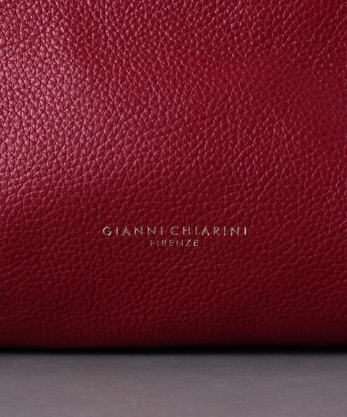 GIANNI CHIARINI(ジャンニ キアリーニ)の「<GIANNI CHIARINI(ジャンニ キアリーニ) >ORIGAMI バッグM▲(ショルダーバッグ・レディース・ブラック/レッド・FREE)」の7枚目の写真