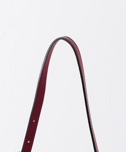 GIANNI CHIARINI(ジャンニ キアリーニ)の「<GIANNI CHIARINI(ジャンニ キアリーニ) >ORIGAMI バッグM▲(ショルダーバッグ・レディース・ブラック/レッド・FREE)」の8枚目の写真